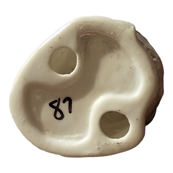 Vtg Mother Mary Pearlized Nativity Scene Figurine Iridescent Around The World - Picture 5 of 5